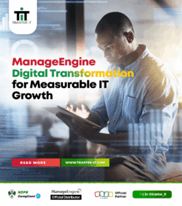 tit manageengine digital transformation