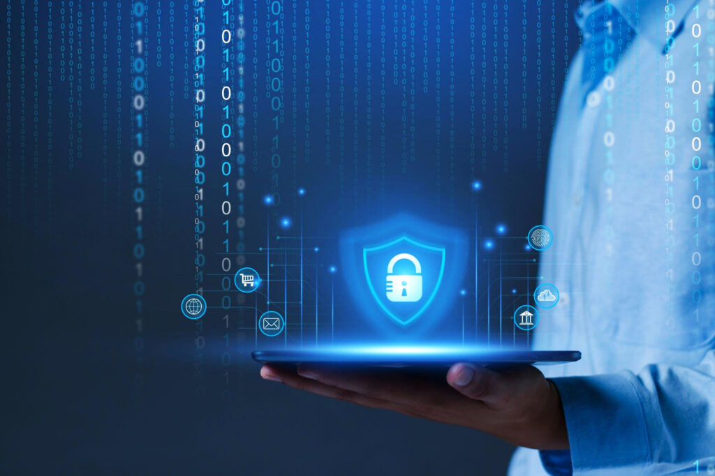 network security system personal data information tablet information cyber security technol