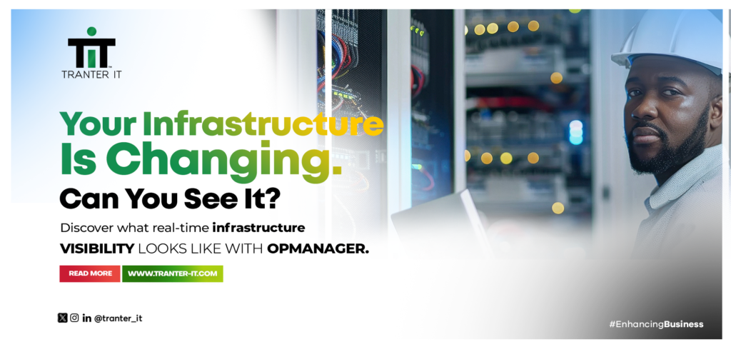 Real-Time Infrastructure Visibility with OpManager